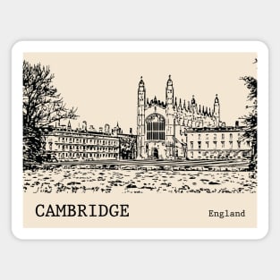 Cambridge England Magnet